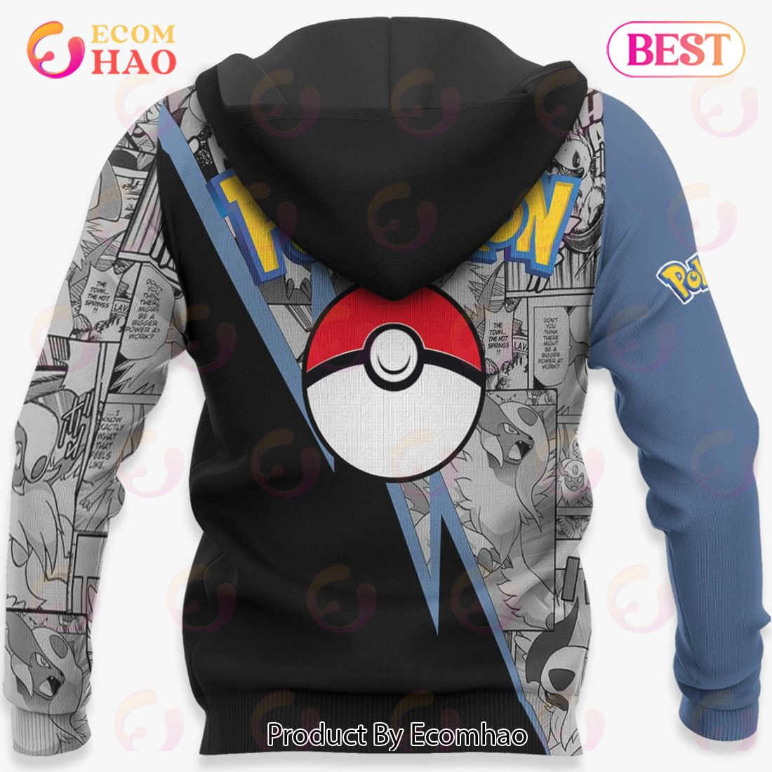 Absol Hoodie Custom Anime Pokemon Mix Manga, Zip Hoodie, Man - Women, Warm, Premium Quality HZ0501