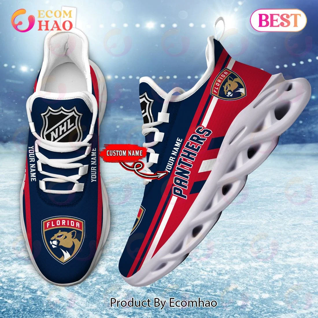 Florida Panthers Perfect Gift for fans Max Soul Chunky Sneakers, Shoes  Unisex sneakers MS0601