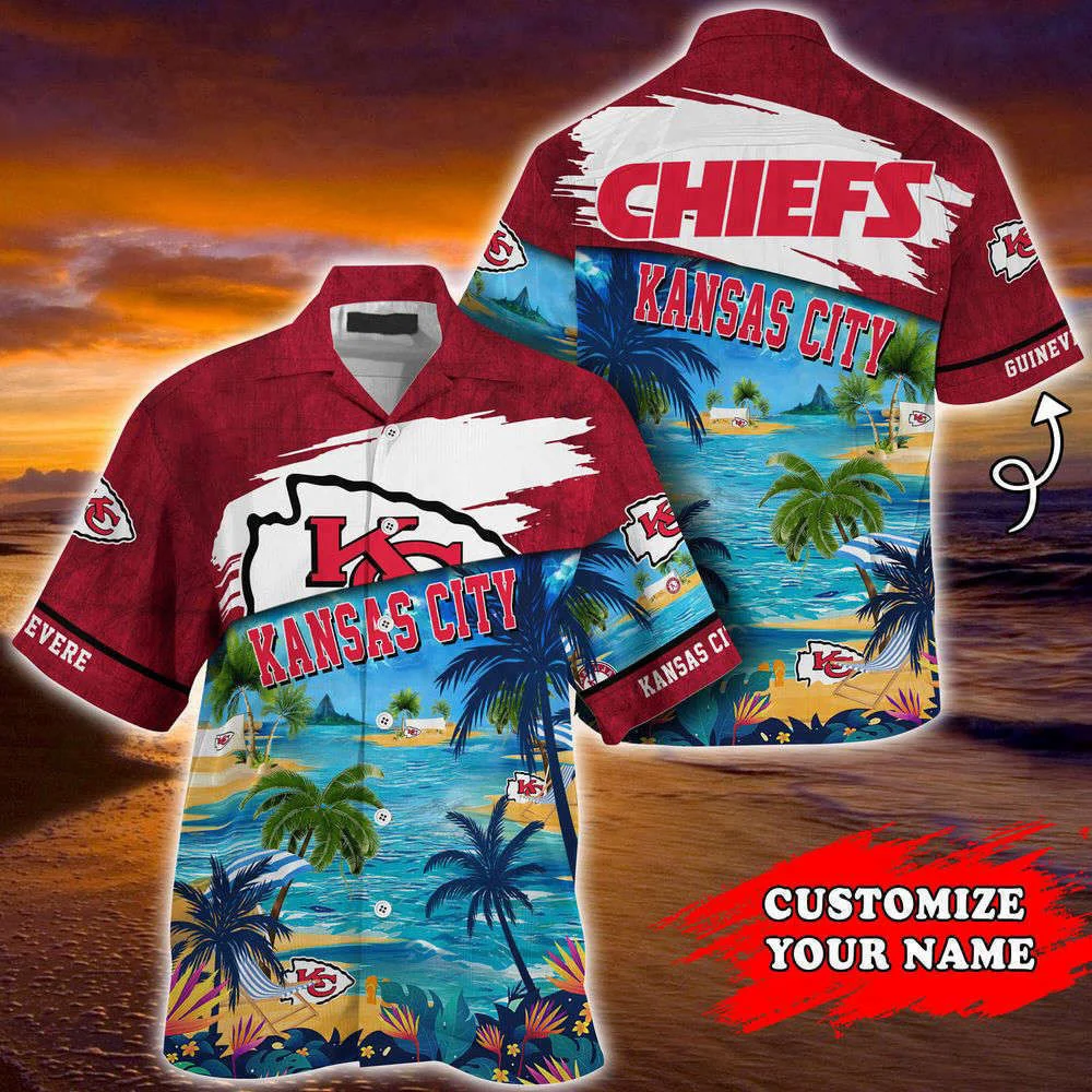 Kansas City Chiefs NFL-Customized Summer Hawaii Shirt For Sports Fans HW0601
