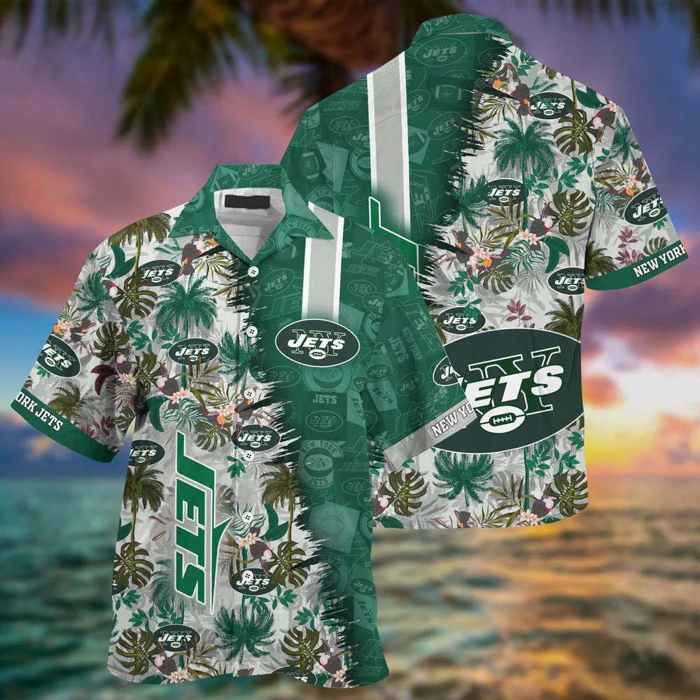 New York Jets NFL-Summer Hawaii Shirt And Shorts For Your Loved Ones HW0601
