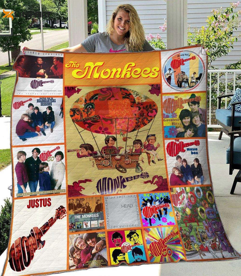 The Monkees 1 Quilt Blanket For Fans Home Decor Gift z , Soft Quilt, King Size, All Season Cozy Quilt QB0901