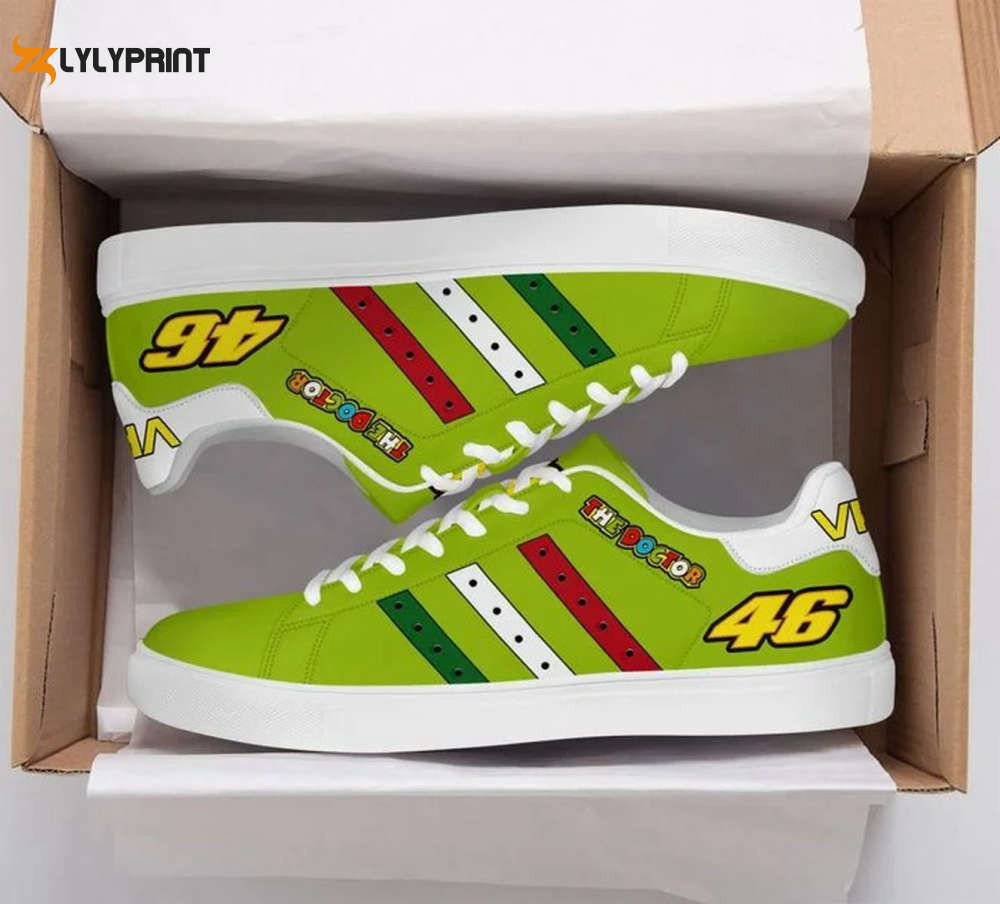 Valentino Rossi Skate Shoes For Men Women Fans Gift  ST0801