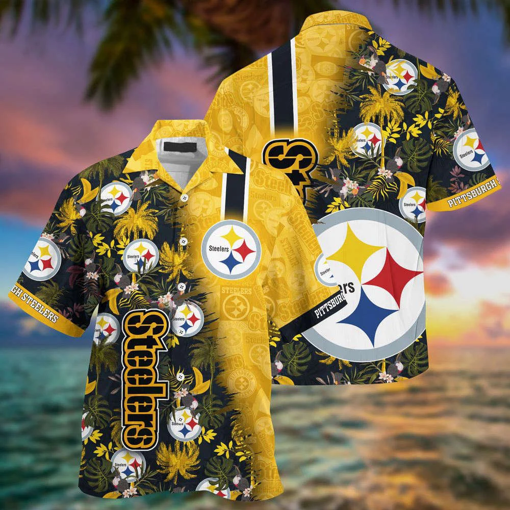 Pittsburgh Steelers NFL-Summer Hawaii Shirt And Shorts For Your Loved Ones HW0601