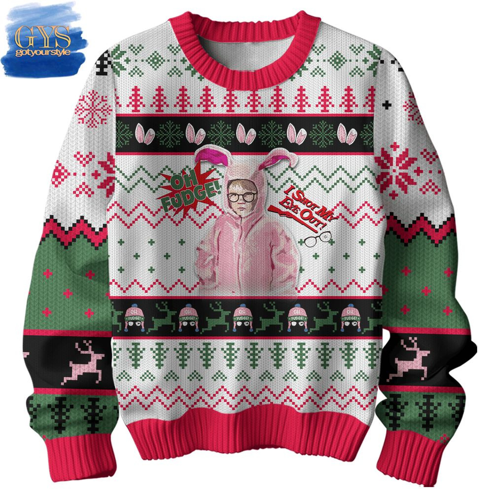 A Christmas Story, Ugly Christmas Sweater , Cozy Soft Unisex Pullover SW0601
