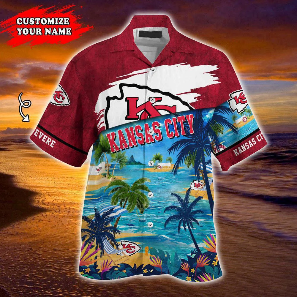 Kansas City Chiefs NFL-Customized Summer Hawaii Shirt For Sports Fans HW0601