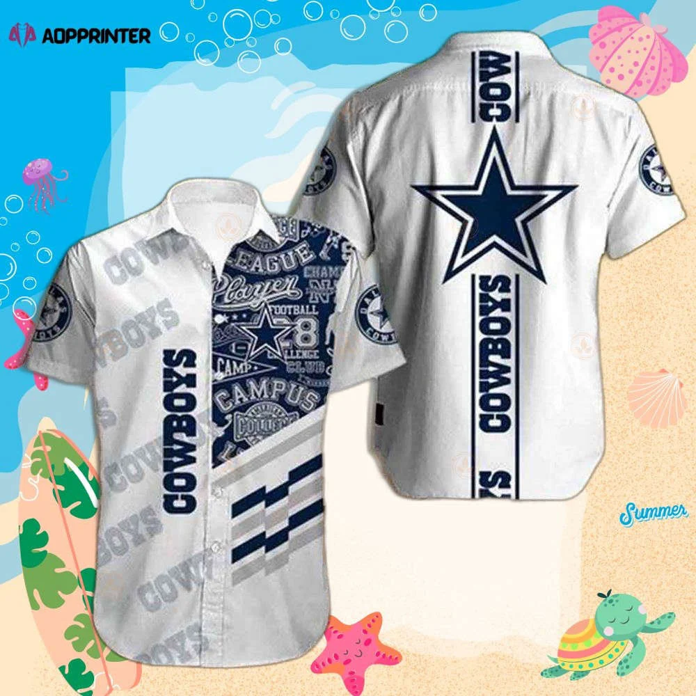 Dallas Hawaiian Shirt Dallas Cowboys Hawaiian Shirt HW0601