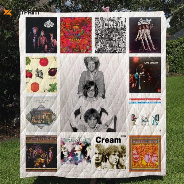 The Cream Band 3D Customized Quilt Blanket , Soft Quilt, King Size, All Season Cozy Quilt QB0901