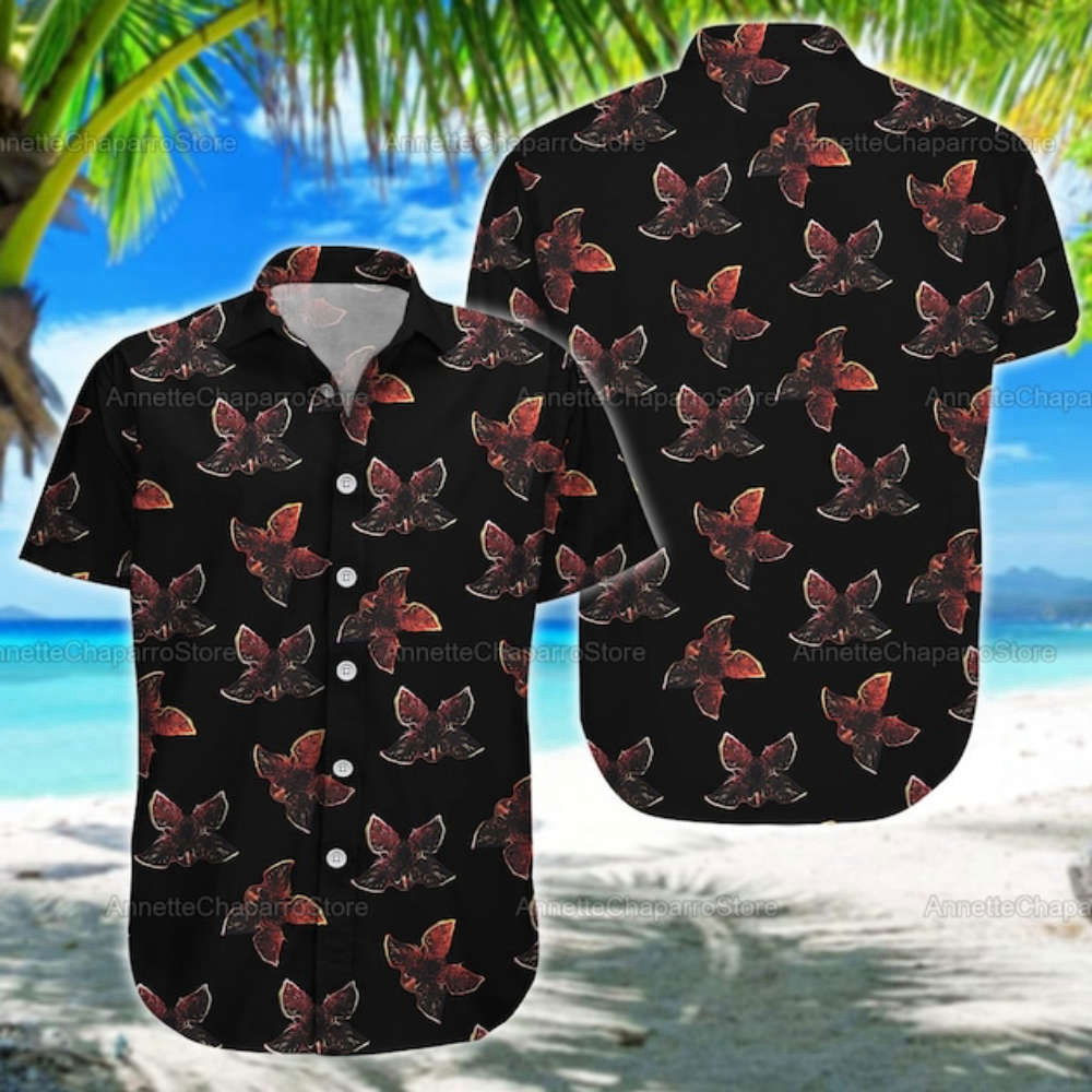 Stranger Things Hawaiian Shirt Summer Trending, Summer Stranger Things Button Shirt HW0601