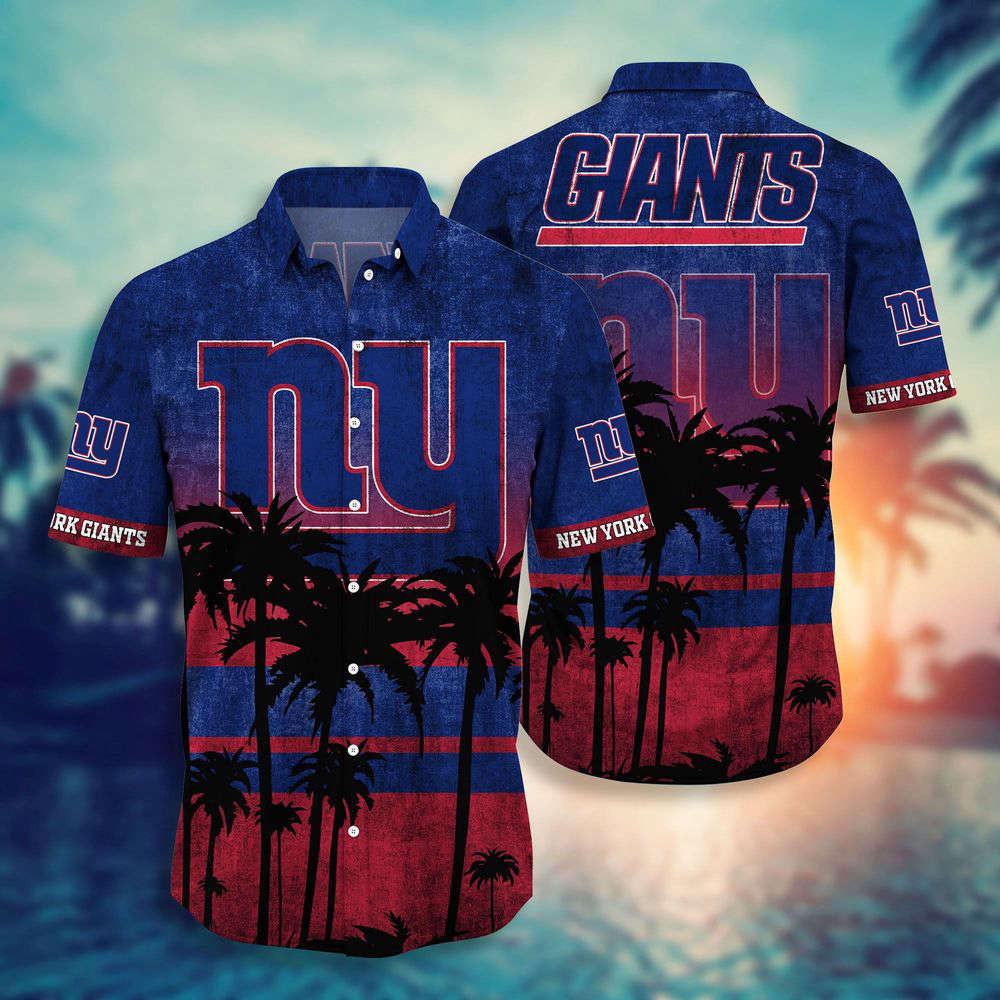 New York Giants NFL-Hawaii Shirt Short Style Hot Trending Summer For Men And Women HW0601
