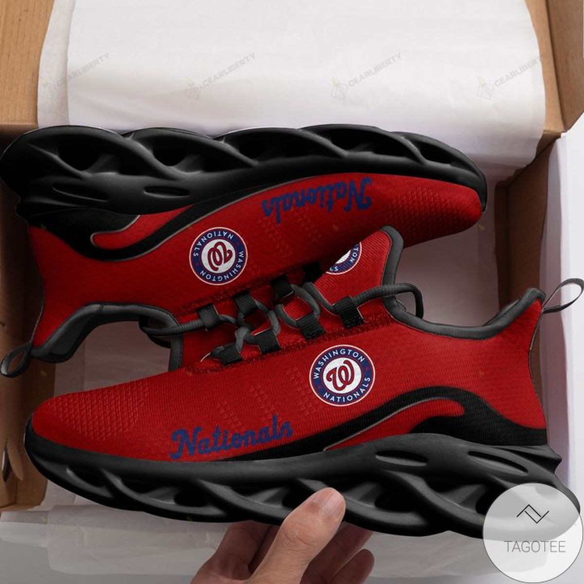MLB Washington Nationals Max Soul Shoes V1 Men Women MS0601