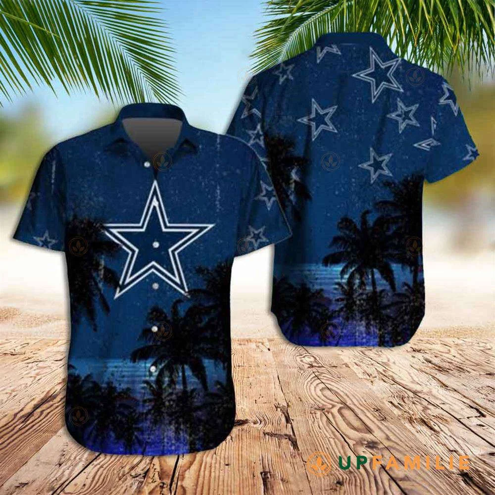 Dallas Hawaiian Shirt Dallas Cowboys Casual Aloha Shirt HW0601