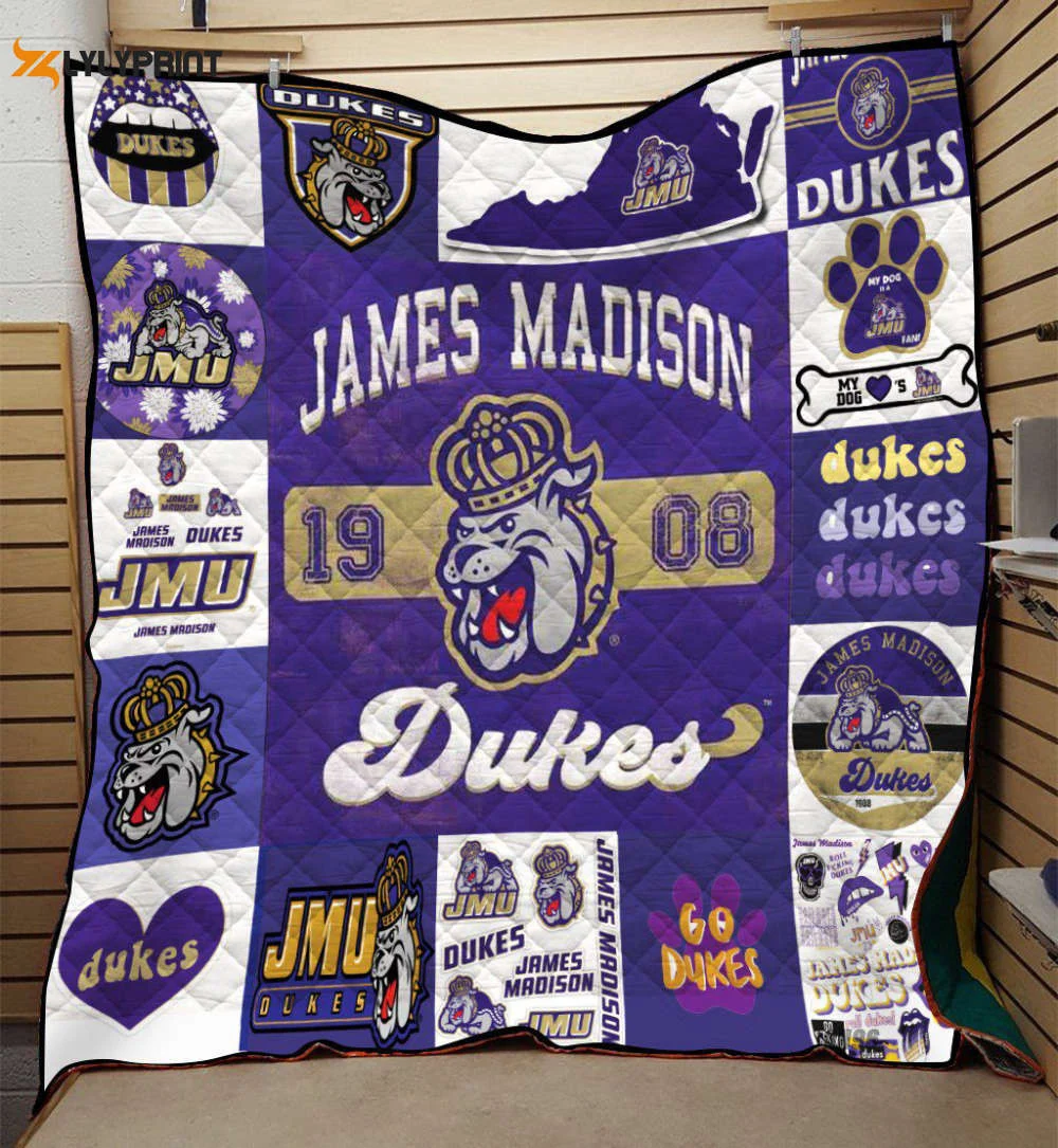 James Madison 2 Quilt Blanket For Fans Home Decor Gift , Soft Quilt, King Size, All Season Cozy Quilt QB0901