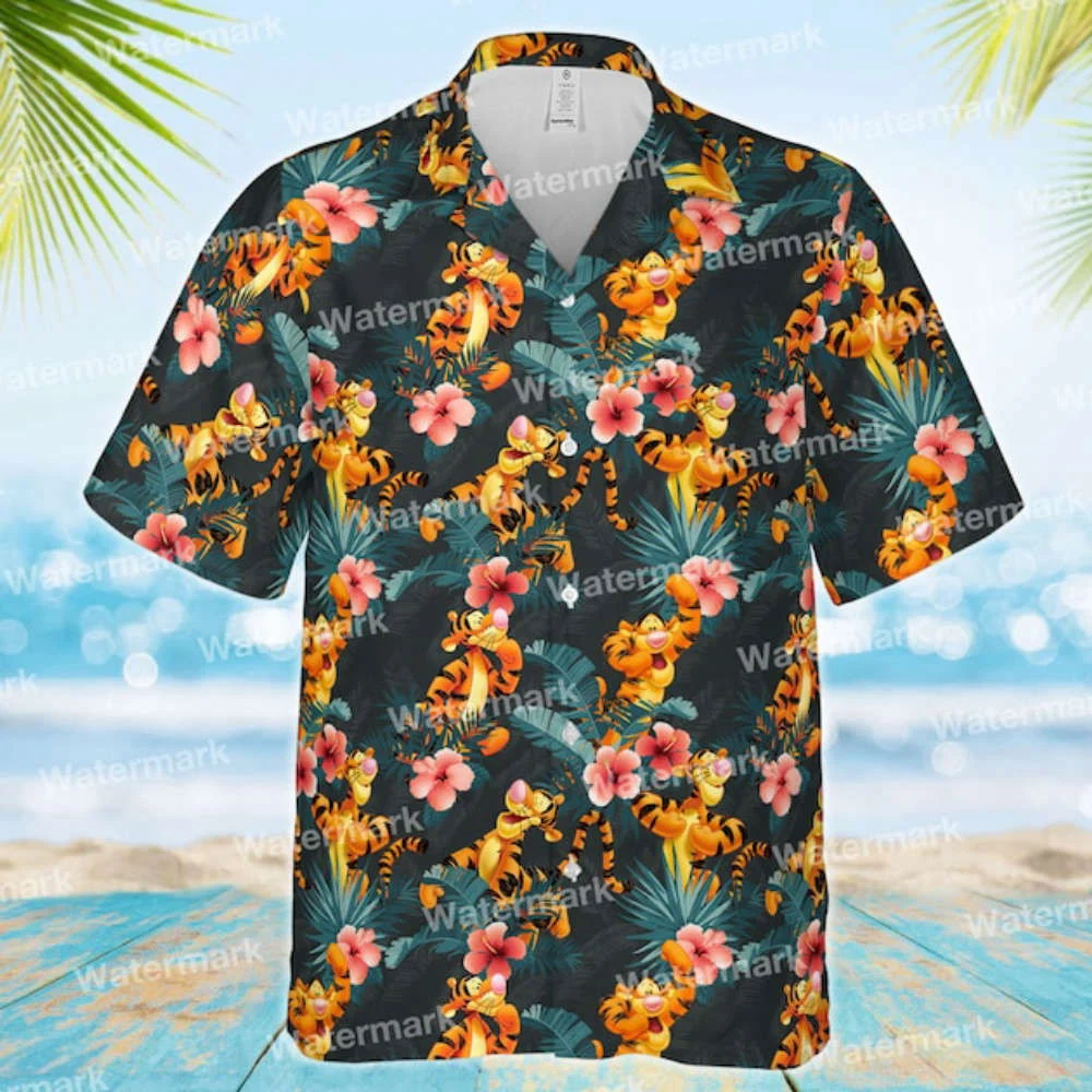 Tigger disney hawaiian shirt HW0601