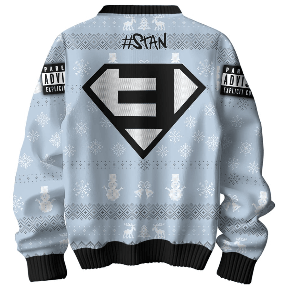 Eminem B-Rabbit Stan Christmas Sweater , Cozy Soft Unisex Pullover SW0601