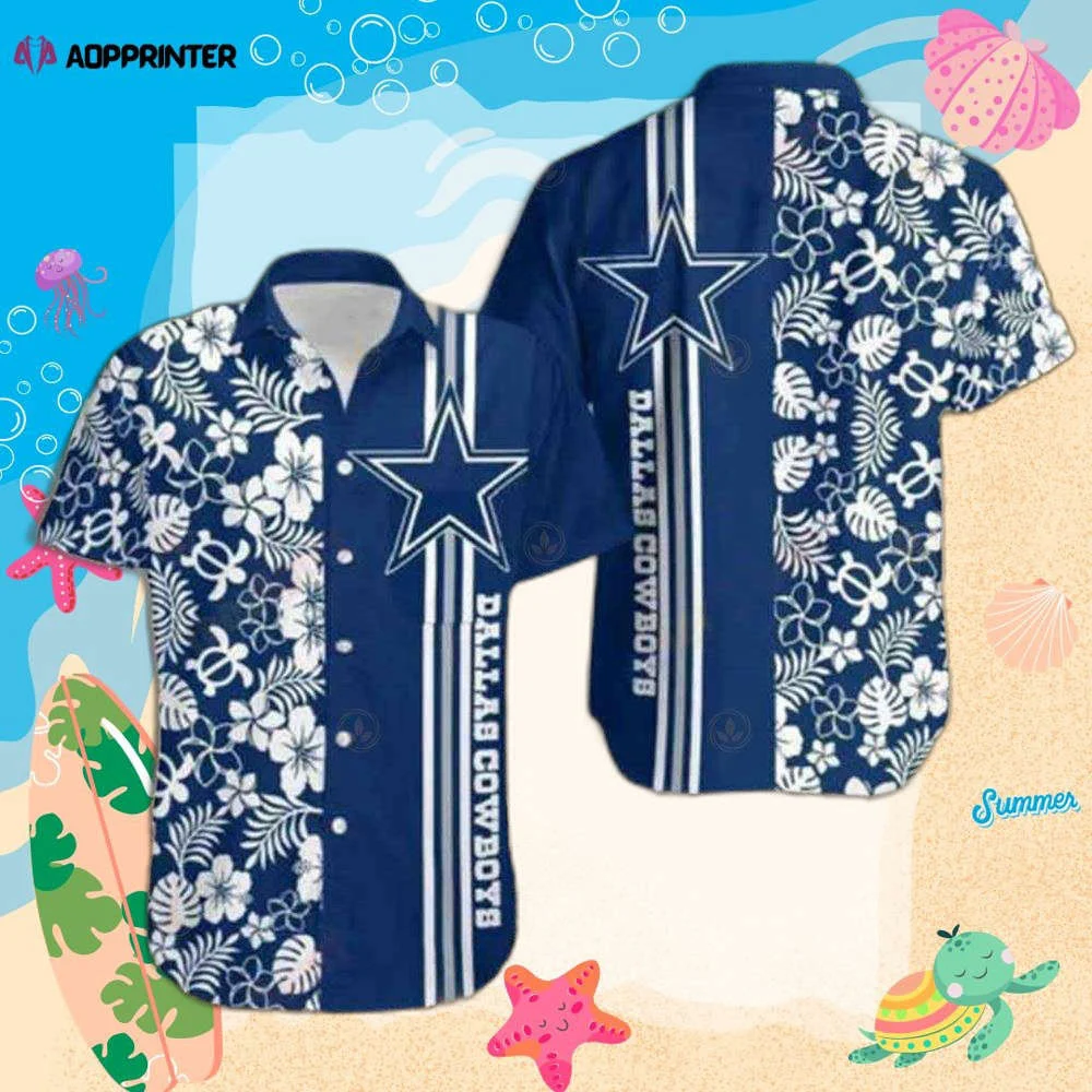 Dallas Hawaiian Shirt Dallas Cowboys Mens Casual Button-down Best Hawaiian Shirts HW0601