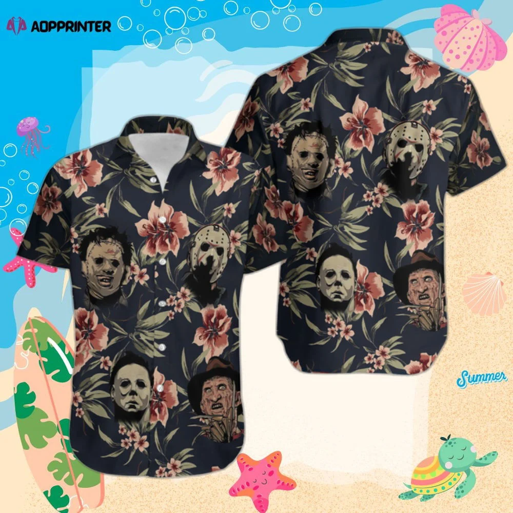 3D Horror Characters Freddie Tropical Hawaiian Shirt HW0601