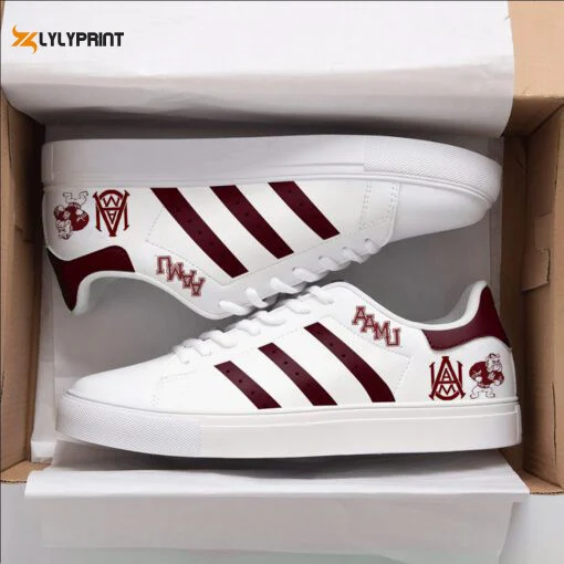 Alabama A&M Bulldogs Skate Shoes For Men Women Fans Gift  ST0801