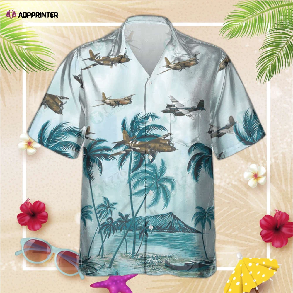 B 26 Marauder Pocket Hawaiian Shirt, Gift For Men Women, Gift For Men Women HW0601