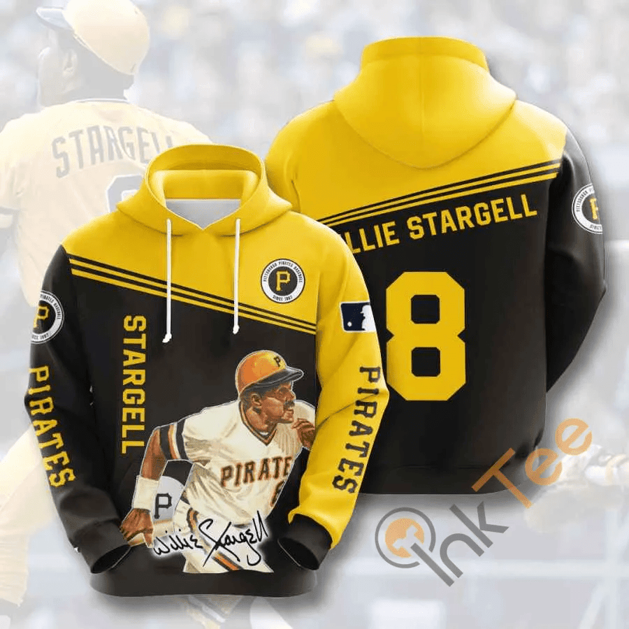 Pittsburgh Pirates Willie Stargell 3D AOP Hoodie – Baseball Shirt HZ0501