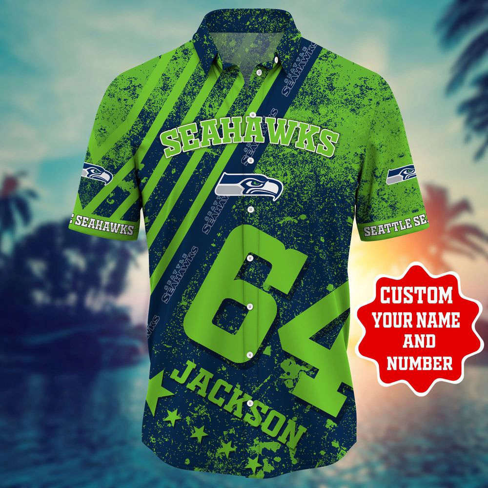 Seattle Seahawks NFL-Personalized Hawaii Shirt Style Hot Trending HW0601