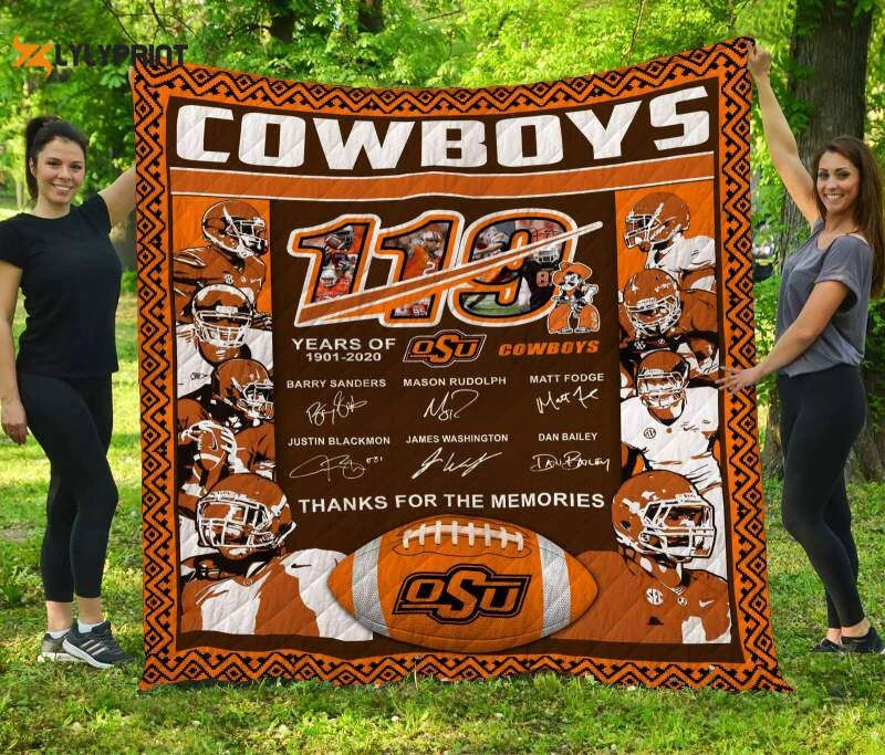 Cowboys 3D Customized Quilt Blanket For Fans Home Decor Gift ,  Soft Quilt, King Size, All Season Cozy Quilt QB0901