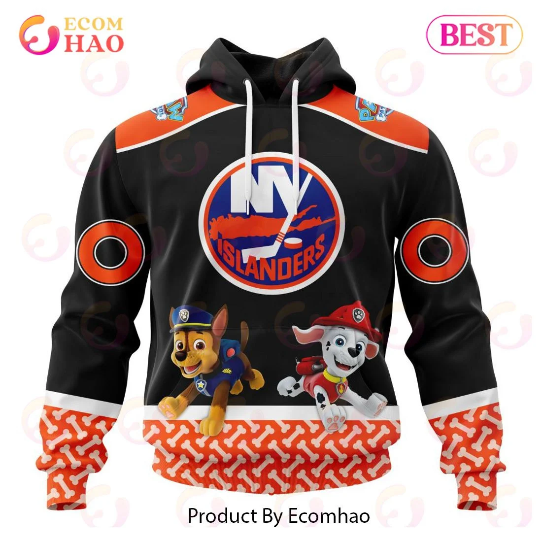 New York Islanders Special Paw Patrol Design 3D Hoodie, Zip Hoodie, Man - Women, Warm, Premium Quality HZ0501