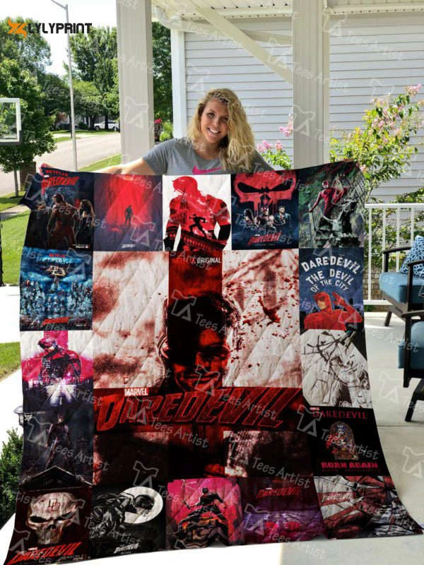 Daredevil 2 Quilt Blanket For Fans Home Decor Gift , Soft Quilt, King Size, All Season Cozy Quilt QB0901