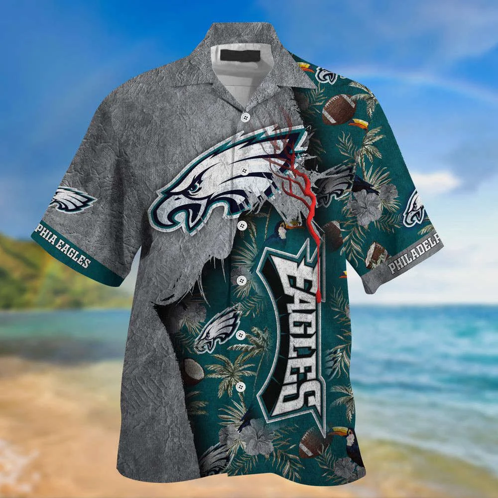 Philadelphia Eagles NFL-God Hawaii Shirt New Gift For Summer HW0601
