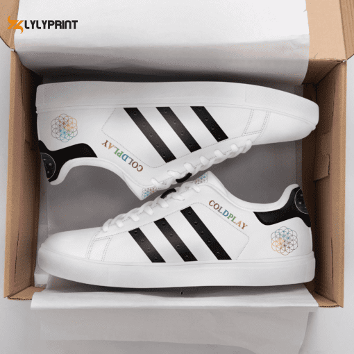 Coldplay Skate Shoes For Men And Women Fans Gift  ST0801