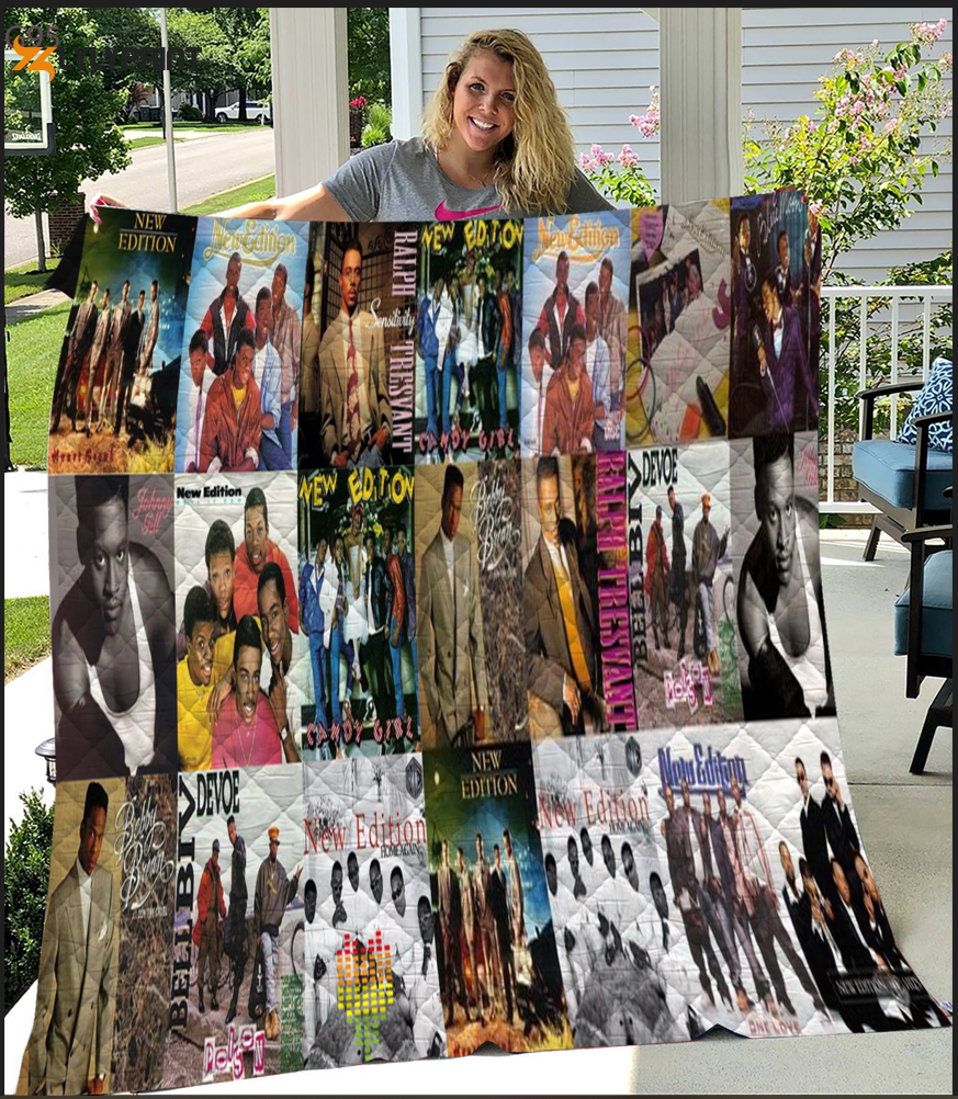 New Edition Quilt Blanket For Fans Home Decor Gift , Soft Quilt, King Size, All Season Cozy Quilt QB0901