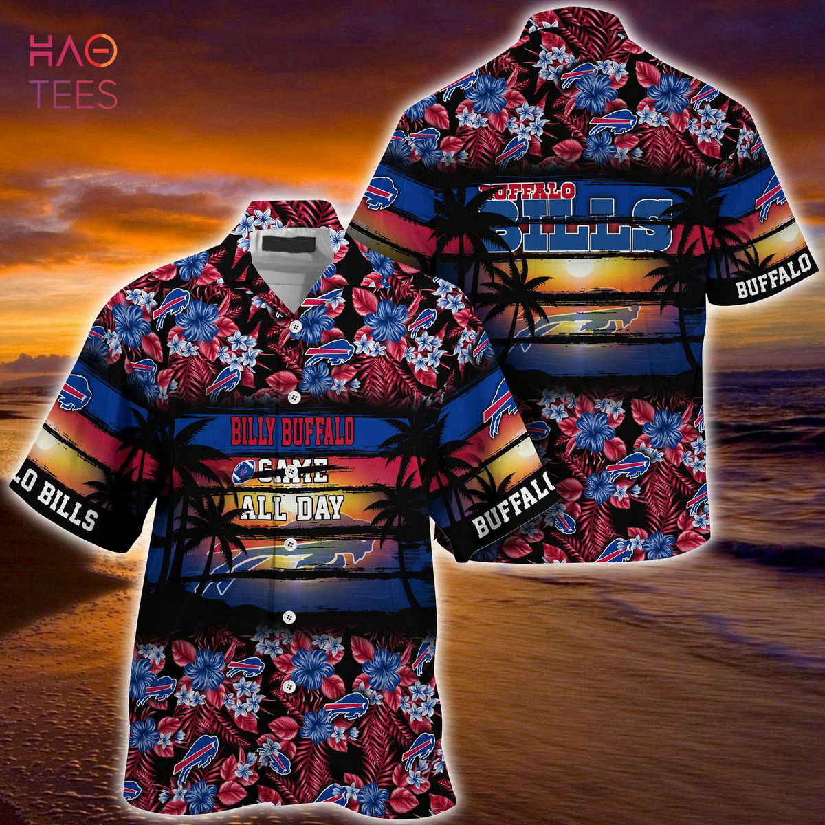 New Buffalo Bills NFL Summer Hawaiian Shirt HW0601