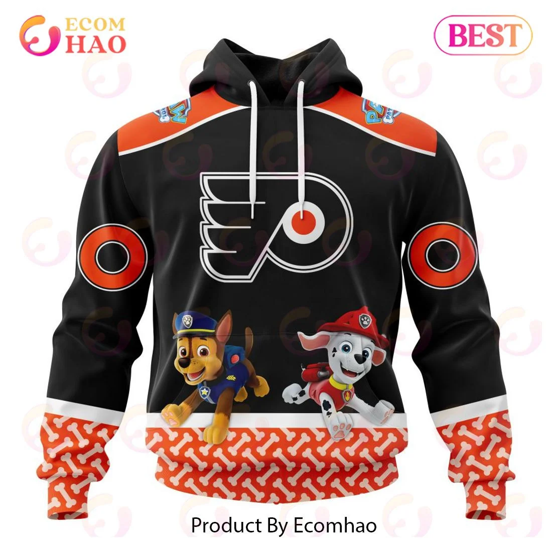 Philadelphia Flyers Special Paw Patrol Design 3D Hoodie, Zip Hoodie, Man - Women, Warm, Premium Quality HZ0501