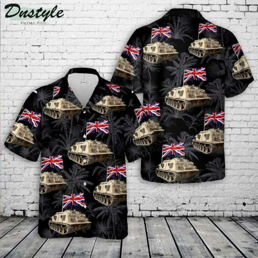 British Army M88 Recovery Vehicle Hawaiian Shirt – Unique Military Style HW0601