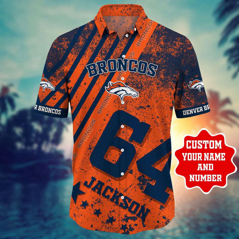 Denver Broncos NFL-Personalized Hawaii Shirt Style Hot Trending HW0601