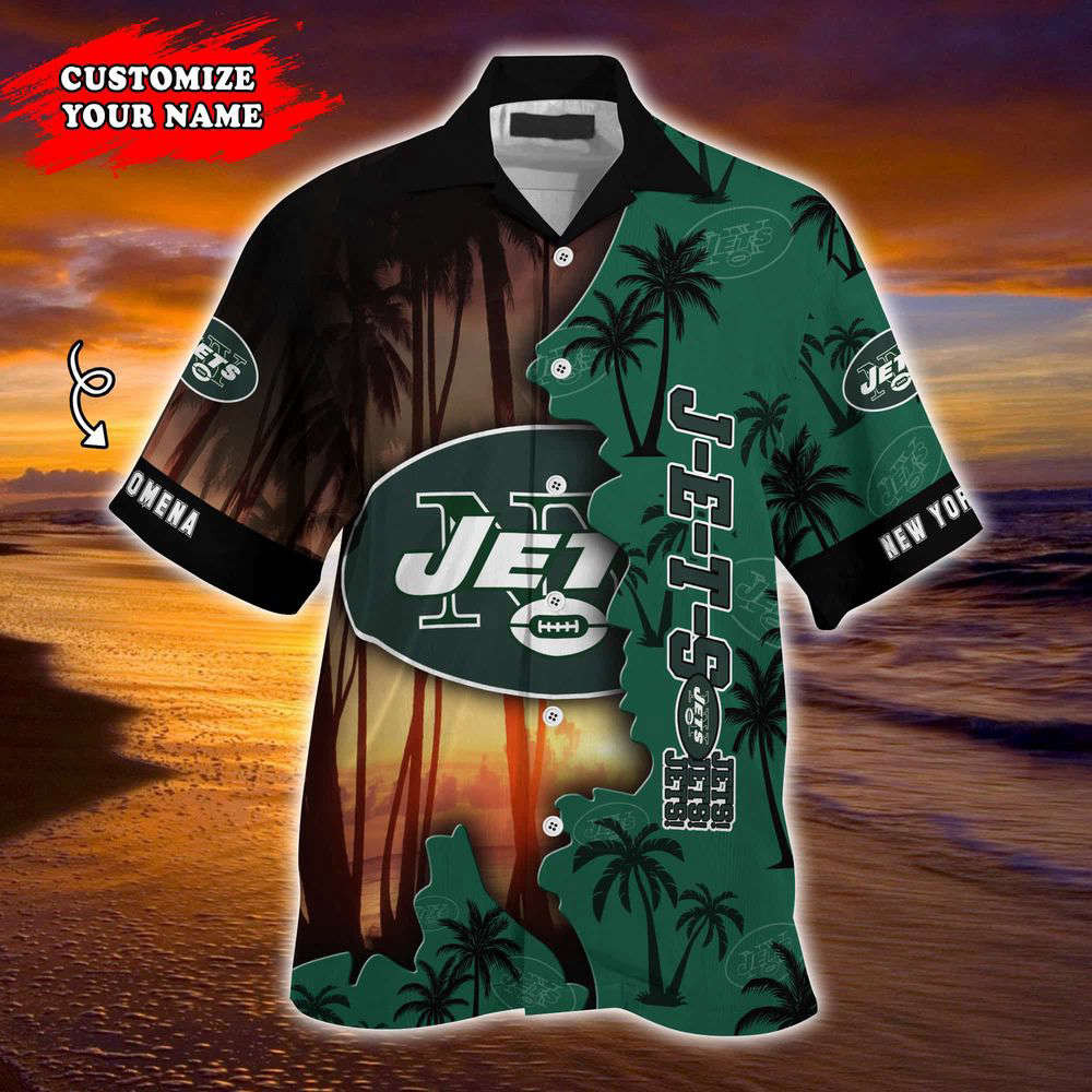 New York Jets NFL-Customized Summer Hawaii Shirt For Sports Enthusiasts HW0601