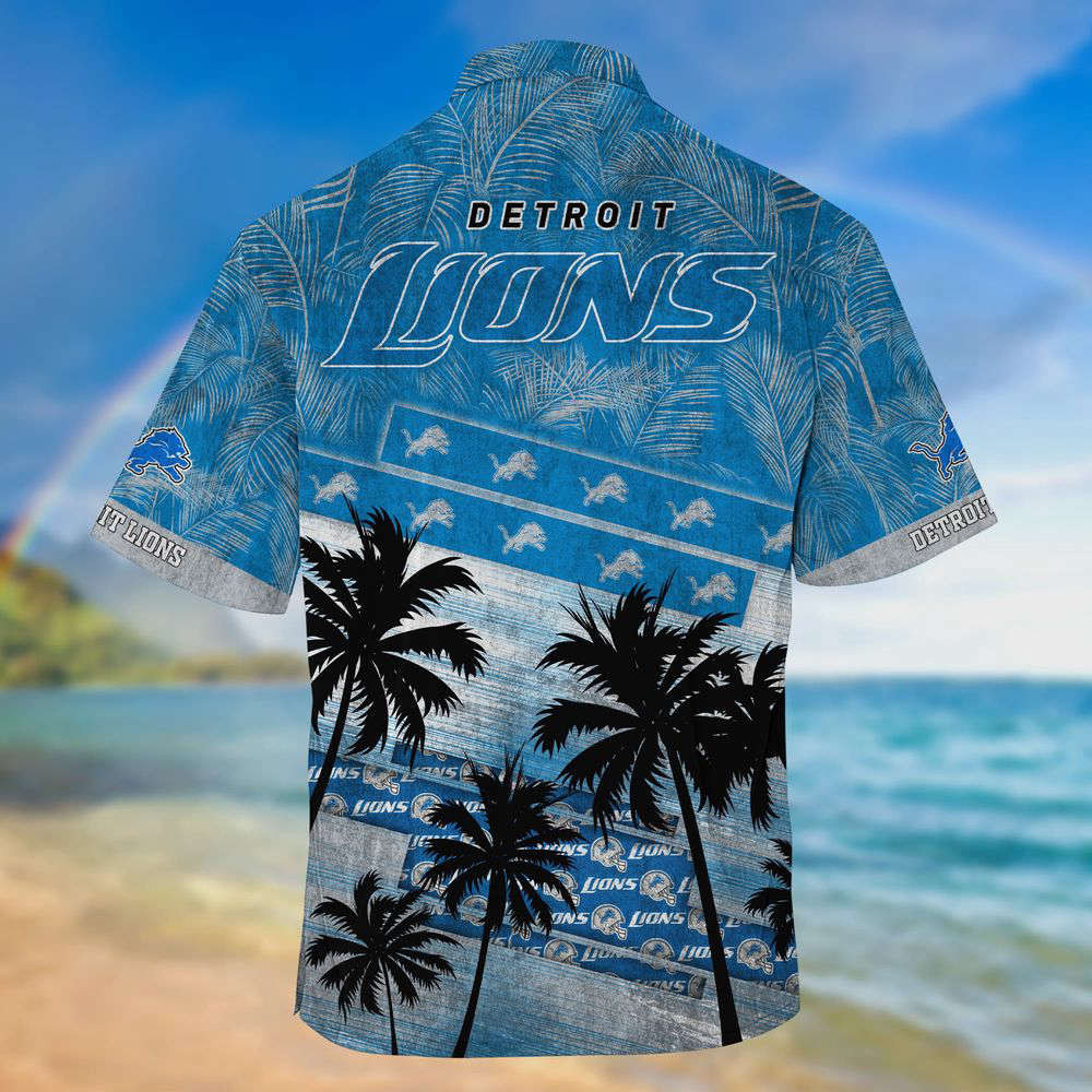 Detroit Lions NFL-Trending Summer Hawaii Shirt For Sports Fans HW0601