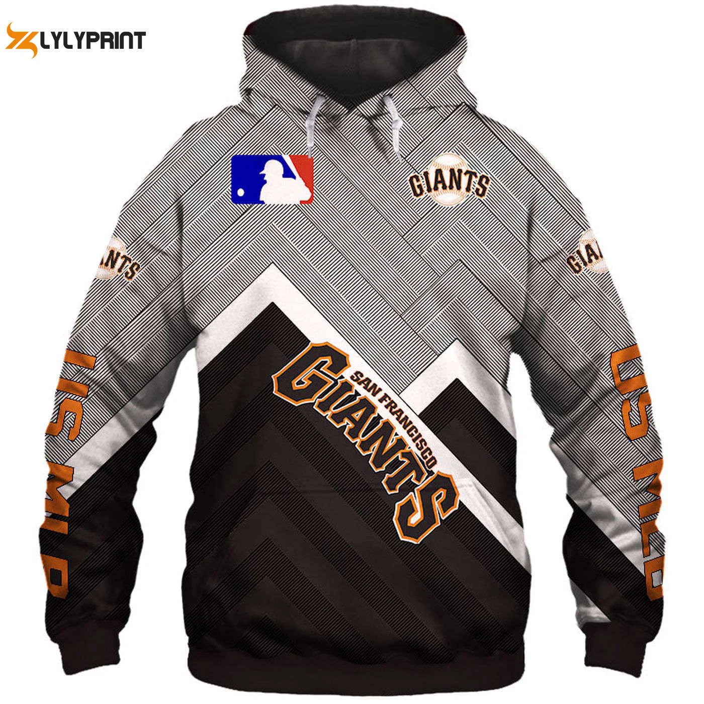 San Francisco Giants O Neck Pullover Hoodie AOP Shirt – Stylish Fan Gear for Baseball Enthusiasts HZ0501