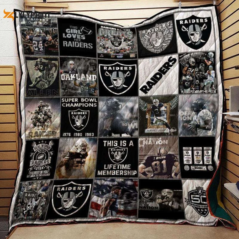 Oaaiders Customize Quilt Blanket For Fans Home Decor Gift ,  Soft Quilt, King Size, All Season Cozy Quilt QB0901