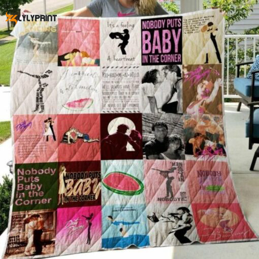 Dirty Dancing 2 Quilt Blanket For Fans Home Decor Gift , Soft Quilt, King Size, All Season Cozy Quilt QB0901