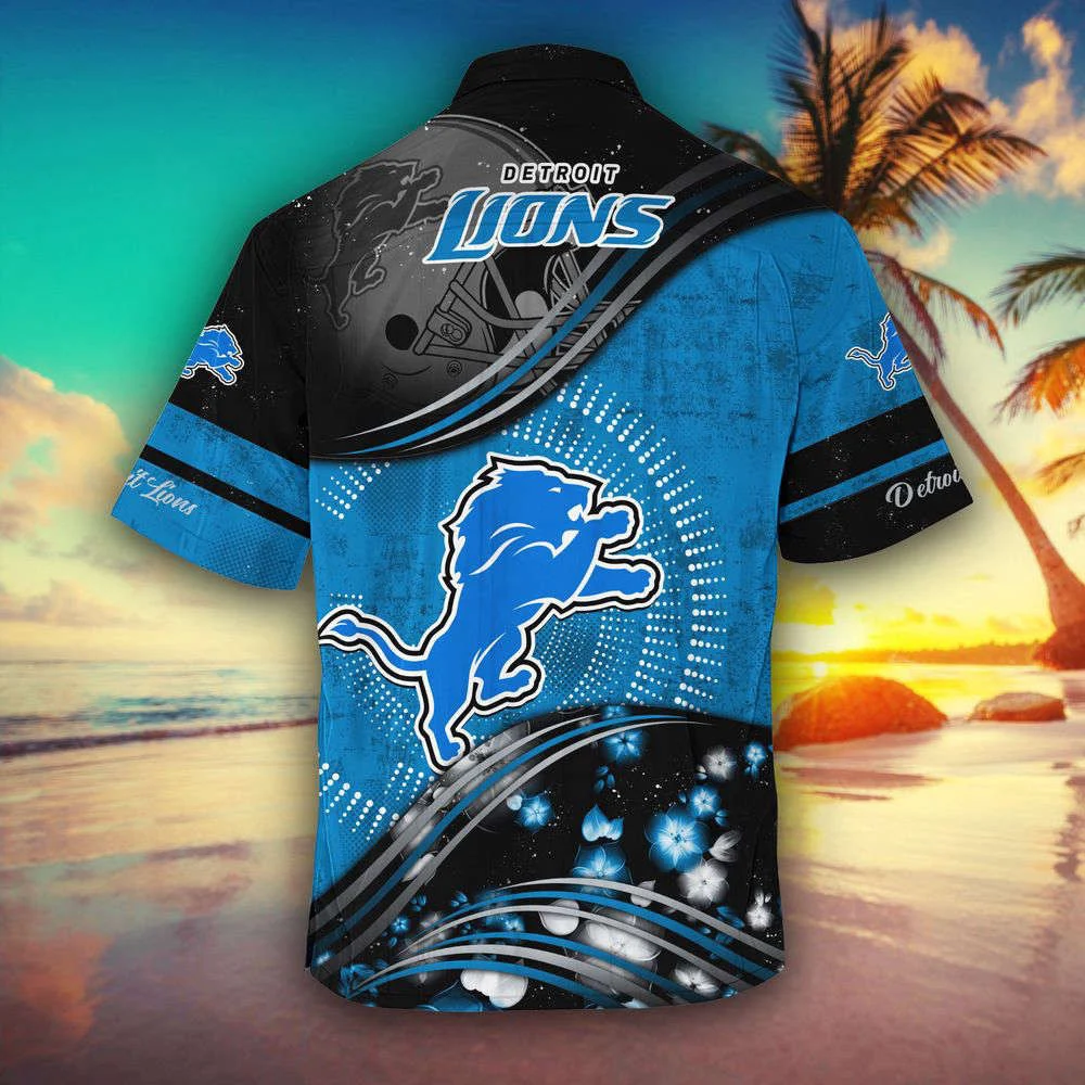 Detroit Lions NFL-Summer Hawaii Shirt New Collection For This Season HW0601