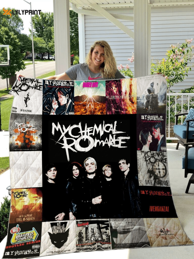 My Chemical Romance Quilt Blanket For Fans Home Decor Gift ,  Soft Quilt, King Size, All Season Cozy Quilt QB0901