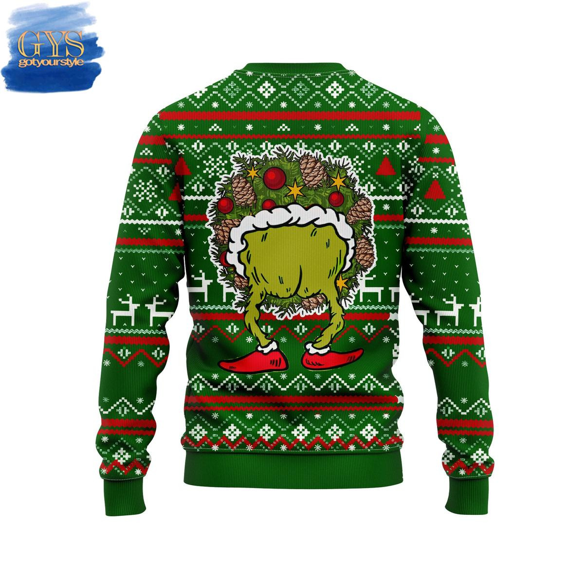 In My Grinch Era Christmas Ugly Sweater , Cozy Soft Unisex Pullover SW0601