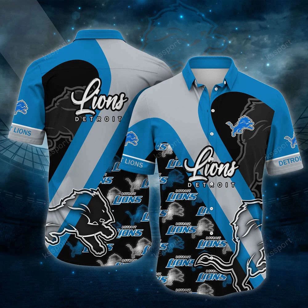 Detroit Lions NFL-Hawaii Shirt New Trending Summer For Men Women HW0601