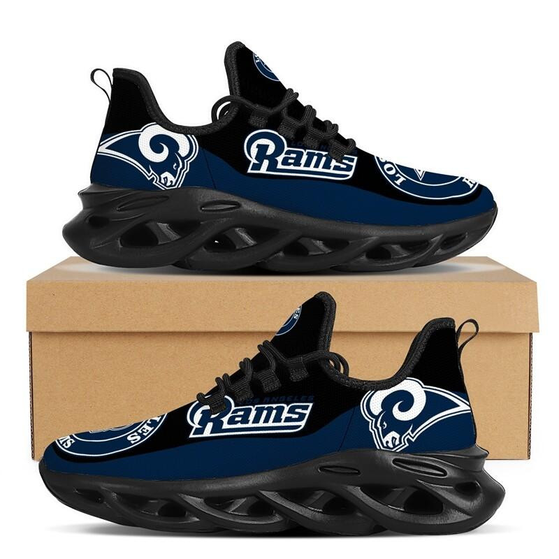 NFL Los Angeles Rams Dark Blue Version Max Soul Shoes for Men Women MS0601