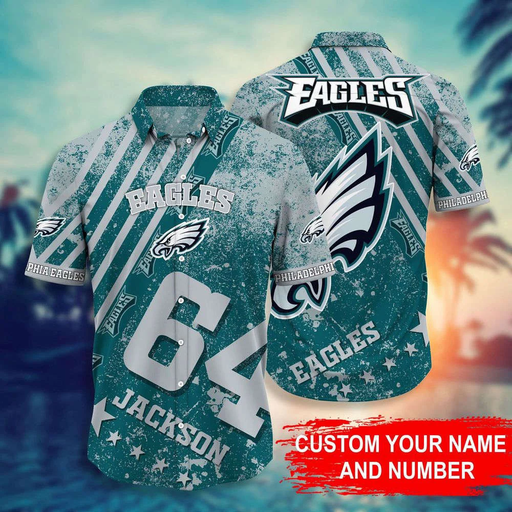 Philadelphia Eagles NFL-Personalized Hawaii Shirt Style Hot Trending HW0601