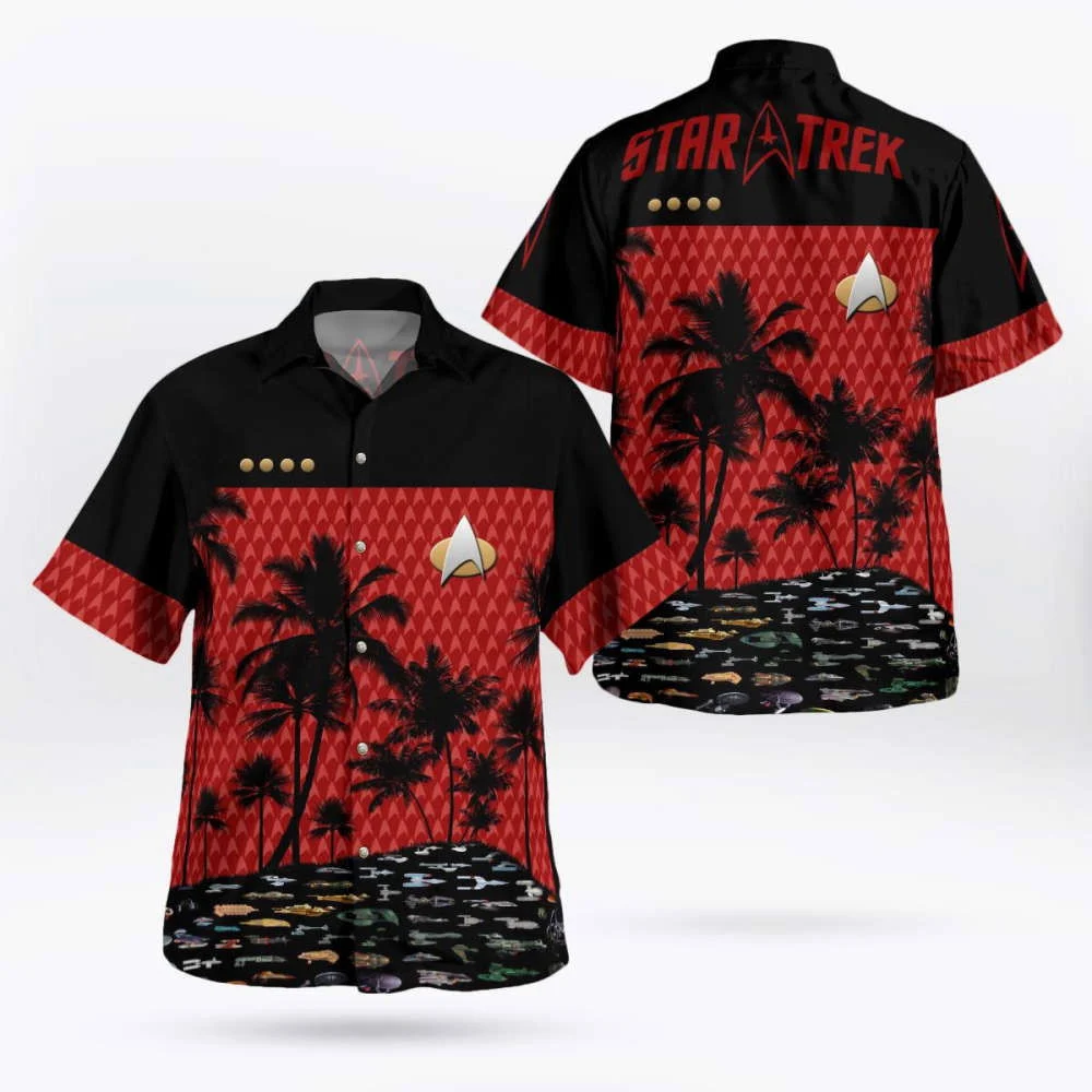 Star Trek Coconut Tree Hawaii Shirt Summer 2023 Hot HW0601